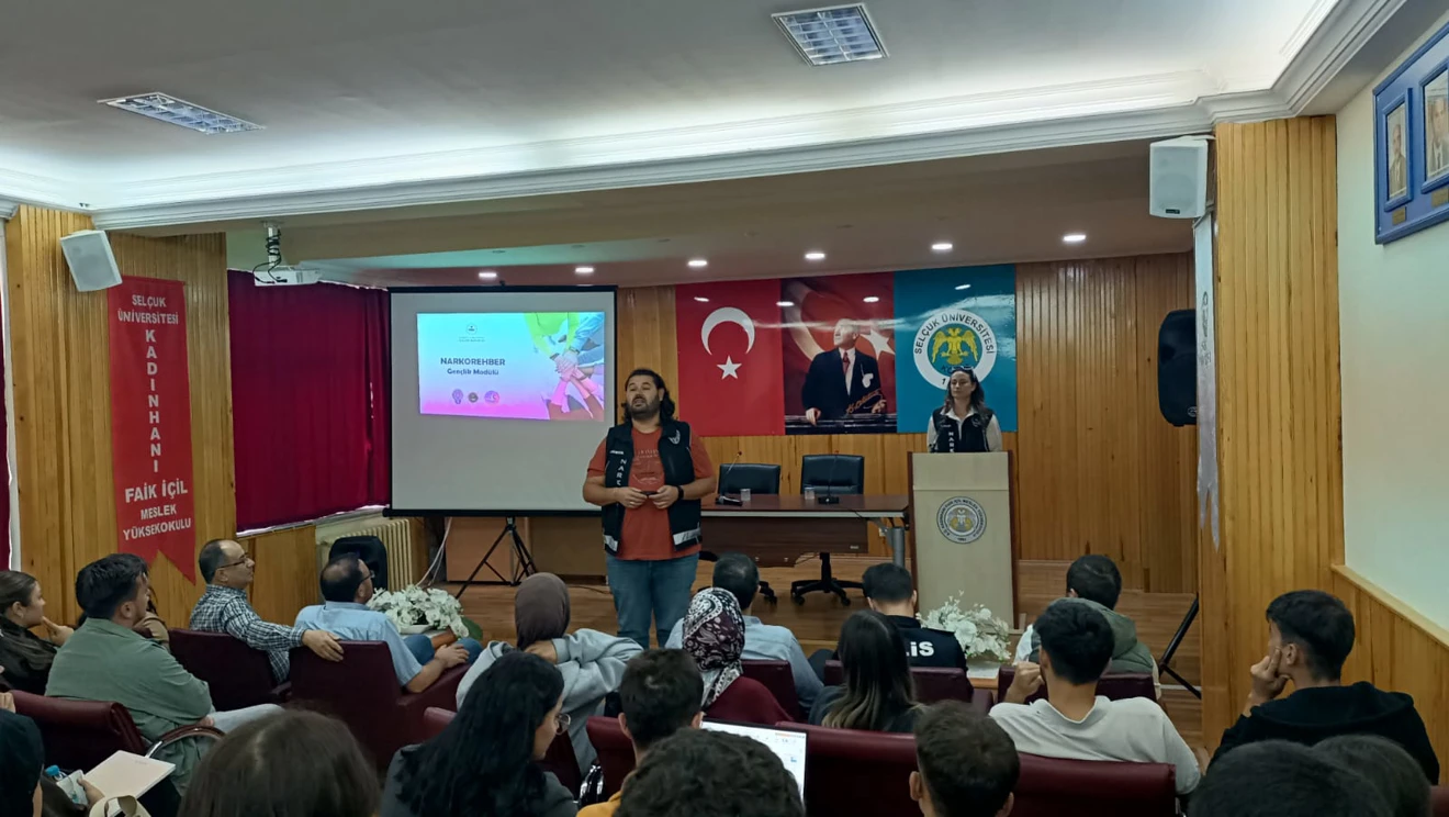 Bağımlılıkla Mücadele kapsamında "Narko Gençlik" Semineri